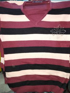 Two Color Sweatshirt Bery Pretty