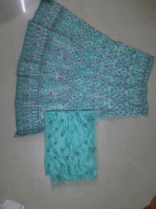 Blue Embroidered Lehenga