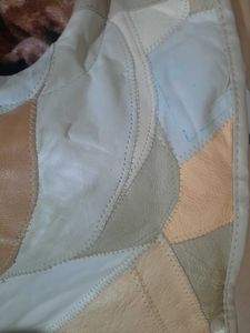 Patchwork Leather Tote Bag