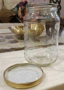 Set Of 3 Glass Jars 500ml Each