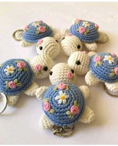 Sunflower Keychain