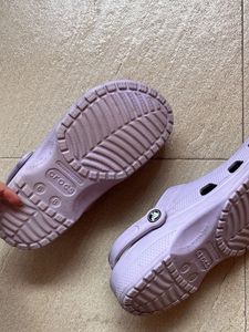 Lavender Crocs