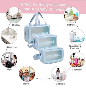 3-Piece Travel Wash Bag Set