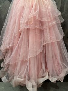 Pink Layered Party Dress