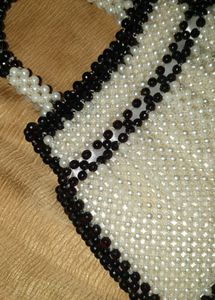 Pearl Beaded Fancy Handbag