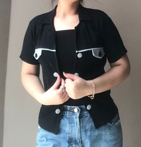Black Casual Jacket Comfy