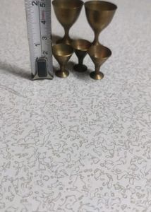 Brass Goblets - Set of 5