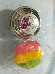 Baby Powder Tin And Sponge