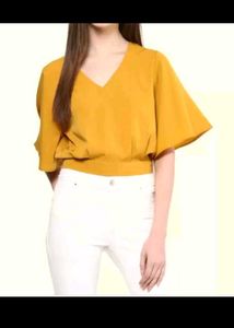 Flared Sleeve Womens Top