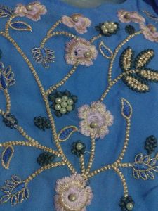 Georgette Embroidery 3 Piece Kurta Sets