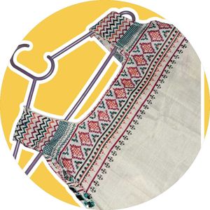 Patterned Sleeveless Dress