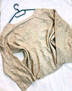 Cozy V-Neck Knit Sweater