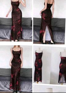 Brand New (Newme) Abstract Printed Maxi Dress