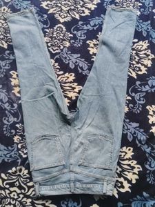 Light Wash Wide Leg Jeans