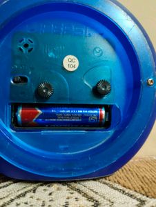 Vintage Pepsi Wall Clock With ⏰ Alarm