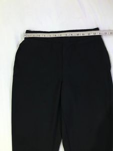 Straight Fit High rise Black Trouser Waist 28-30
