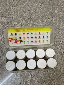 Fevicryl Acrylic Colours - 10 Shades