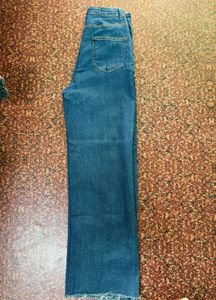 Dark blue baggy jeans