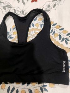 Black Sports Bra