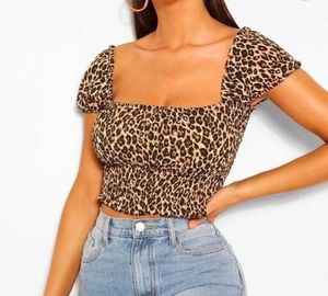 Leopard Print Top