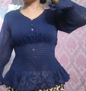 Women Georgatte Top