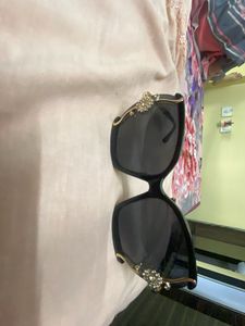 Diamond Gold flower Classy  Trending  Sunglasses
