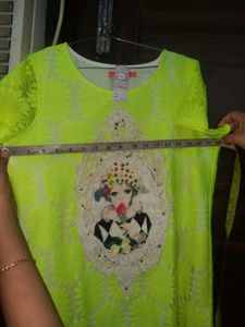Neon Green Graphic Tee