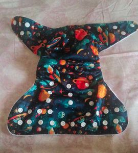 Cloth Diaper with  5 Layer Insert