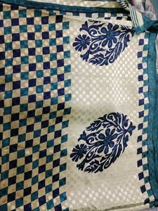 POLY SILK BLEND SAREE