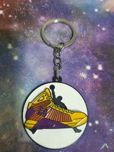 Jordan Shoe Fidget Spinner Keychain