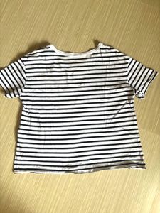 Zara Striped Cotton Tee