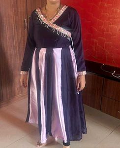 Elegant Purple &amp; Lavender Anarkali