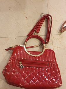Red Elegance Handbag