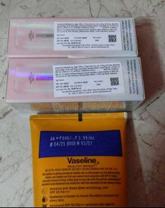 2 Face Serum 1 Suncream