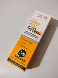 Dr Sheth&#39;s Ceramide + Vitamin C Sunscreen.