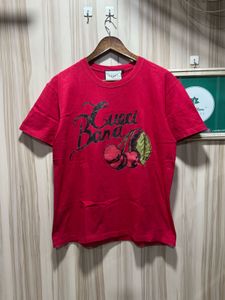Gucci Band Red Short Sleeves TShirt