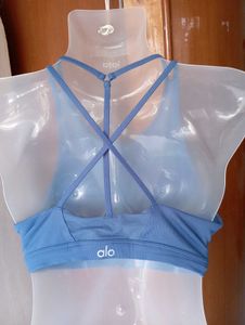 Blue Sports Bra
