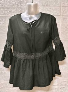 🎁Buy 1, Get 1 Free🎁Size M/ L Olive Green Top