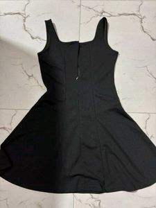 Black Fit &amp; Flare Dress