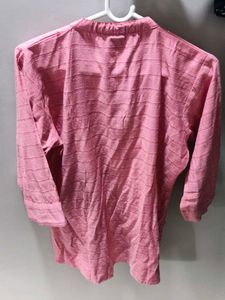 Spice Girl Pink Embroidered Top
