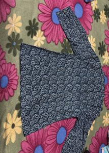 Paisley Print Button-Down Shirt