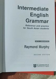 Intermediate English Grammar Book
