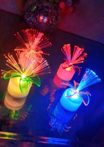 Fiber Optic Flower Lights (Set of 12)