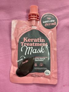 Keratin Charcoal Hair Treatment Mask