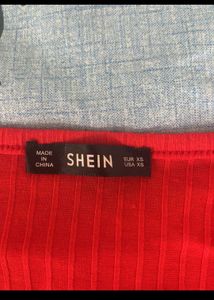 Red Crop Top