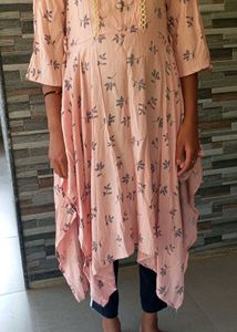 Floral Print Kurta