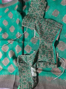 Green Saree