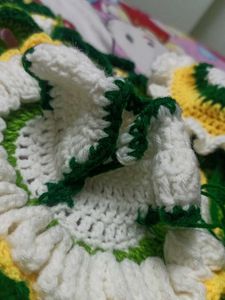 Handmade crochet kahna Ji dress