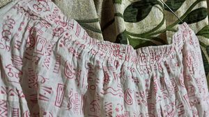 🔴🔴 Salwars 🥰 White And Rad 🥰🔴🔴