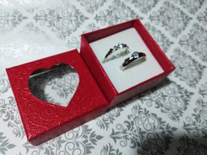 Couple Rings Set For Valentine&#39;s Day Gift